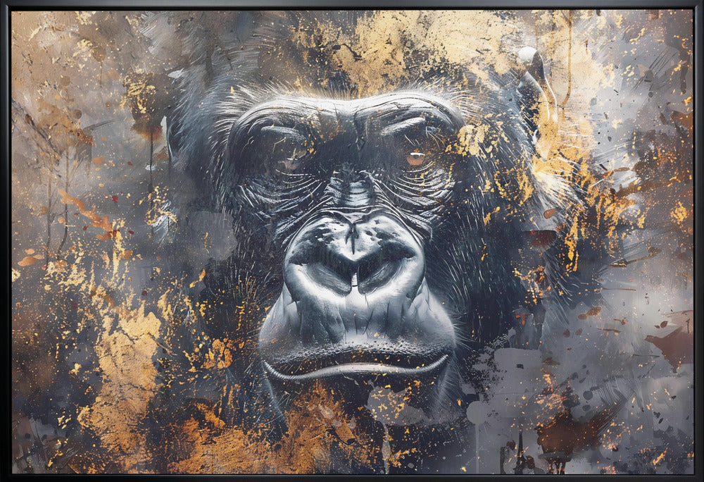 Abstract Art Canvas Print-wall-art-animal-vintage-art-illustration-wallart-03-48X36