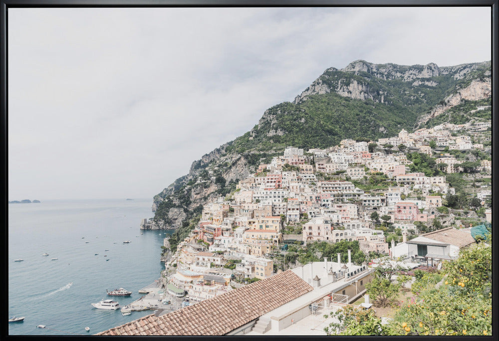 Wall art Positano at the Amalfi Coast