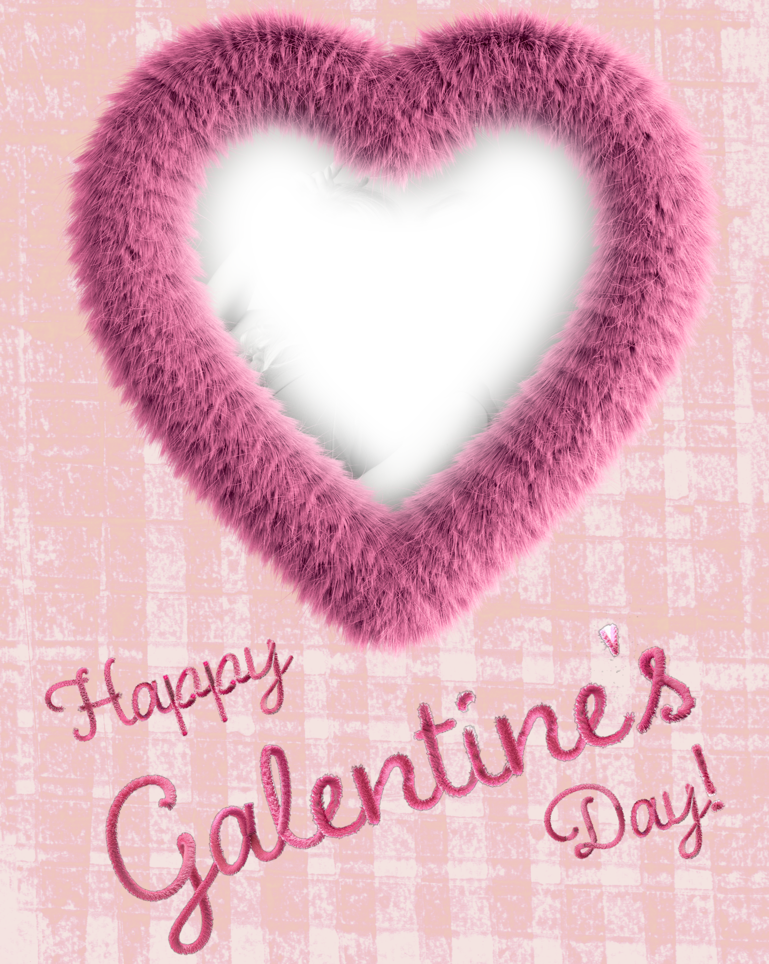 Galentines Day Collage Canvas Photo Love Heart 16" x 20" Custom Canvas Print