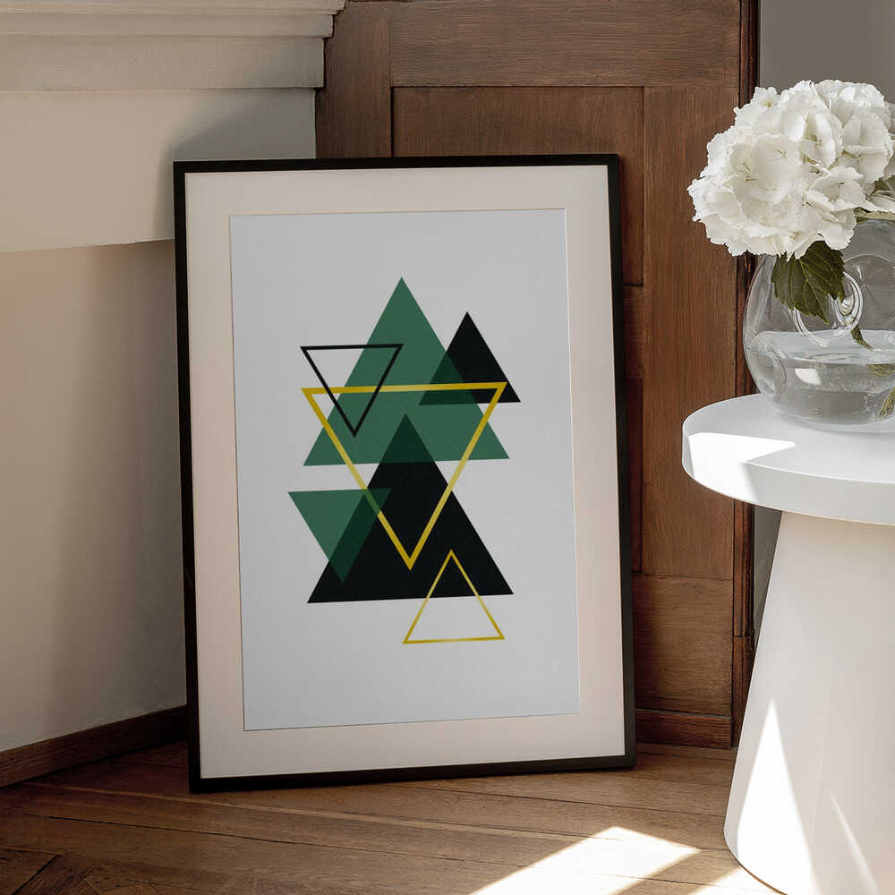 Wall art Minimal Triangle Collection #2