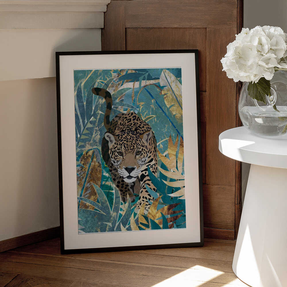 Wall art Jaguar Jungle 2