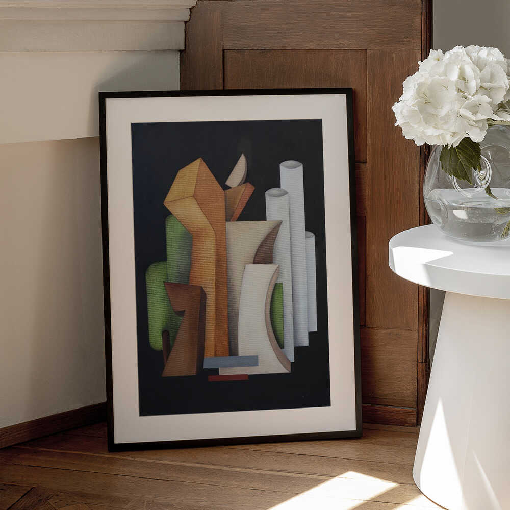 Wall art 12 tones of Arnold Schoenberg