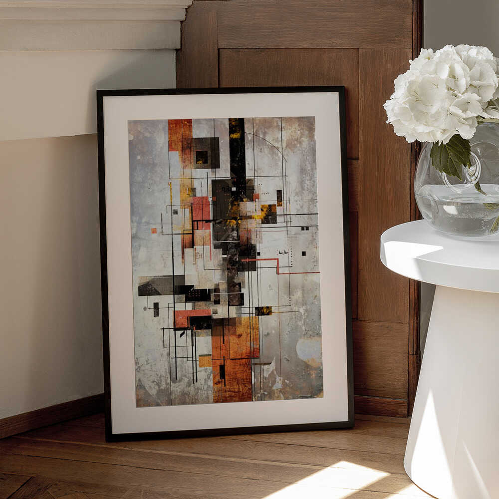 Wall art Geometric Illustration 04