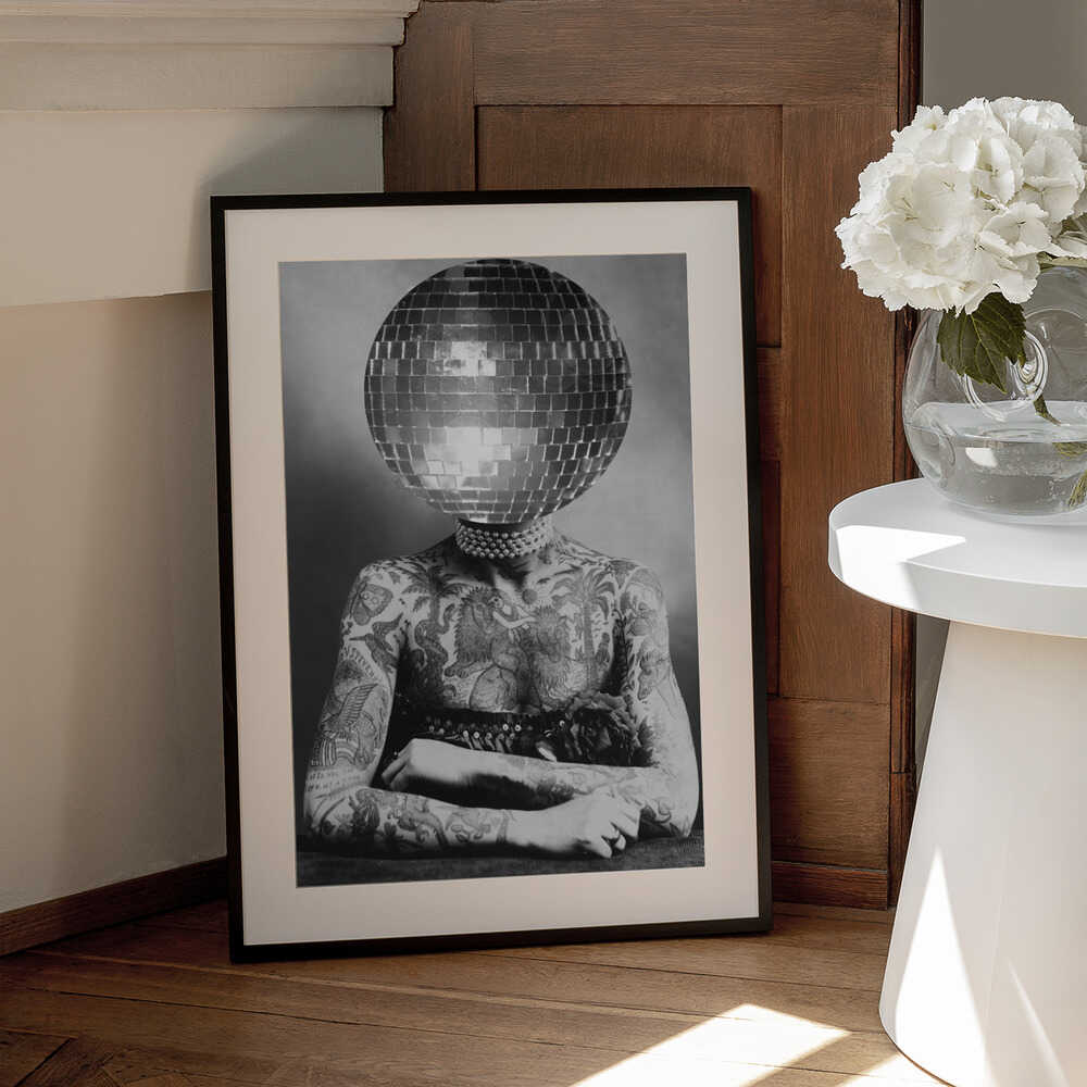 Wall art DISCO VINTAGE PORTRAIT