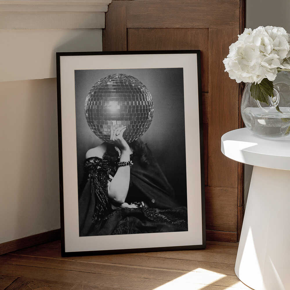 Wall art DISCO VINTAGE WOMAN