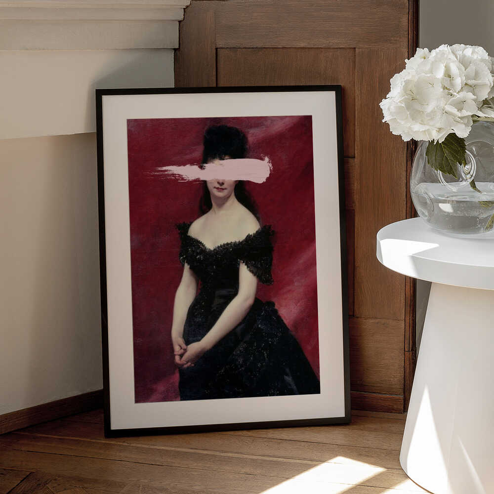 Wall art Blackdress3 Ratio2x3