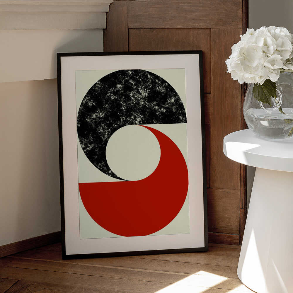 Wall art Contrast Crescents