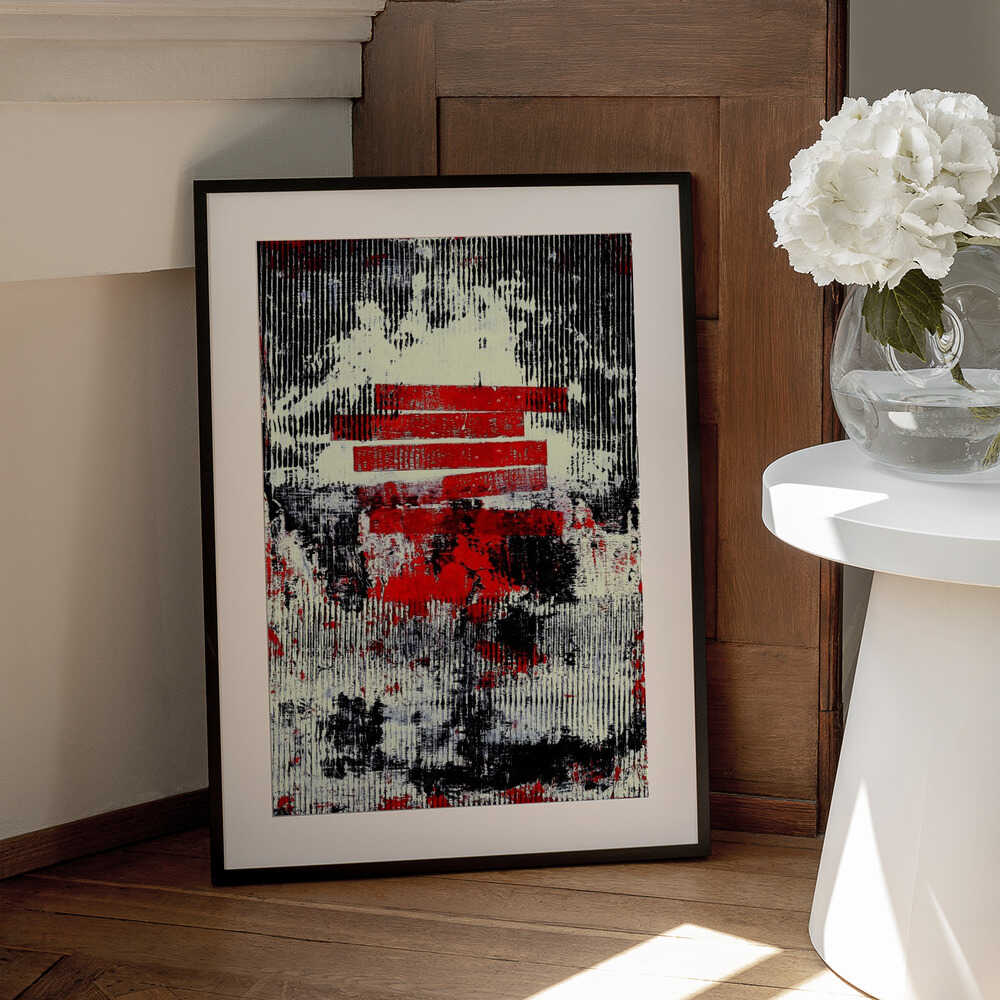 Wall art Stripes of Chaos