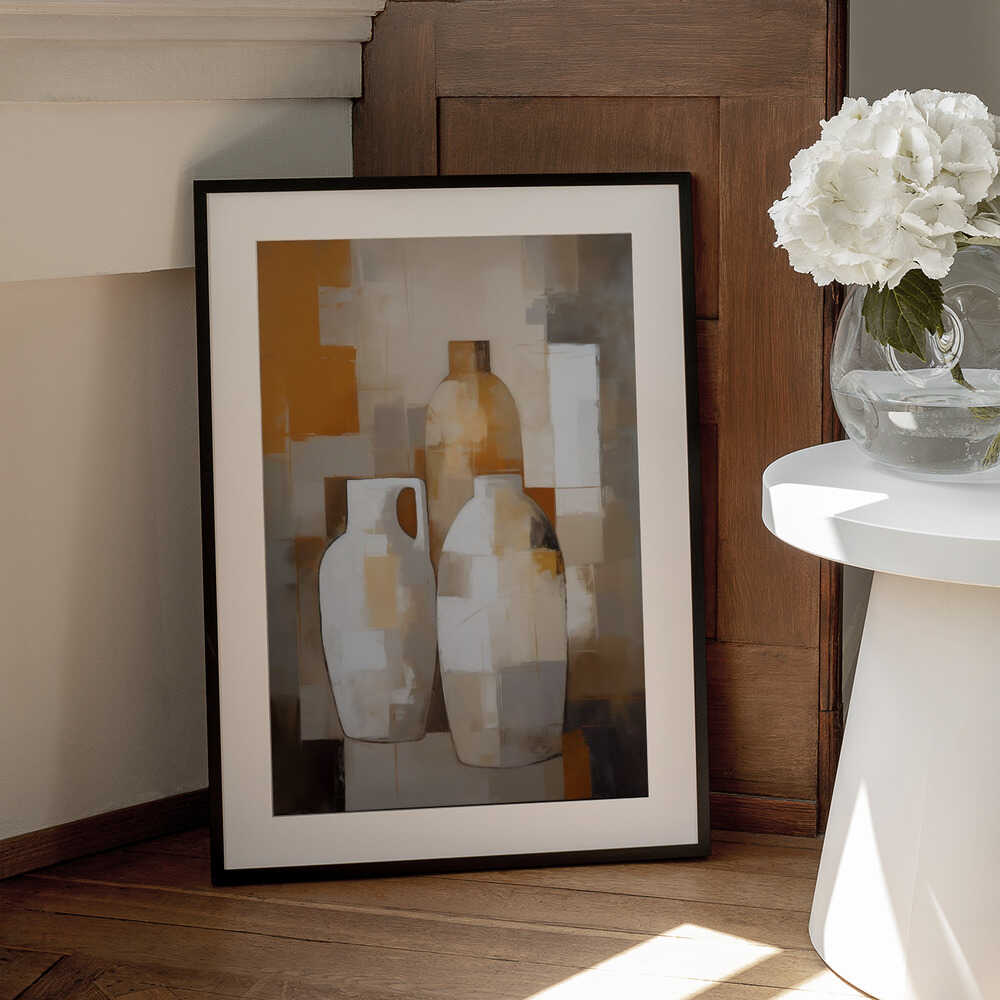 Wall art Abstract Vase