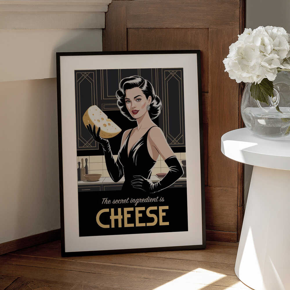 Wall art Cheesy Elegance
