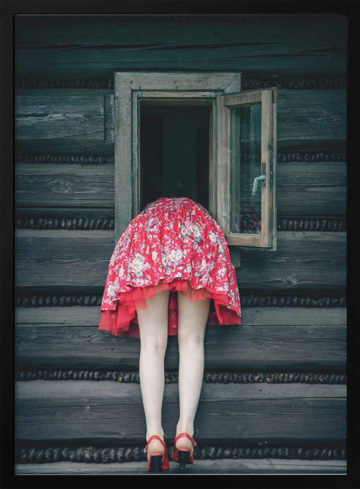 Getting out - getting in Wall Artwork Gallery Wrapped (Ready to Hang)