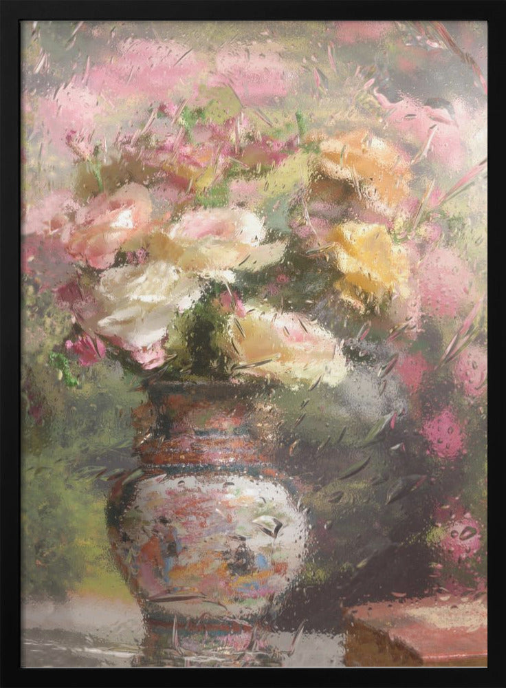 Still life with flowers Wall Artwork Gallery Wrapped (Ready to Hang)