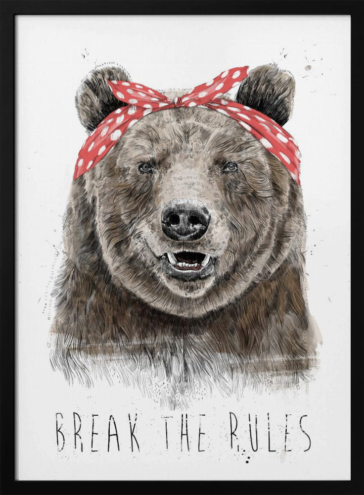 Wall art Break the rules