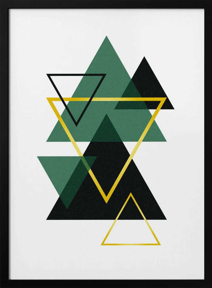 Wall art Minimal Triangle Collection #2