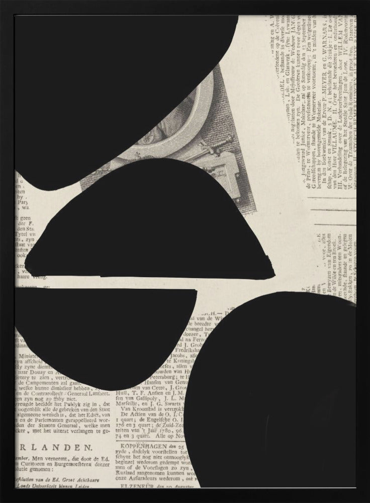 Abstract Paper VIII Wall Artwork Gallery Wrapped (Ready to Hang)