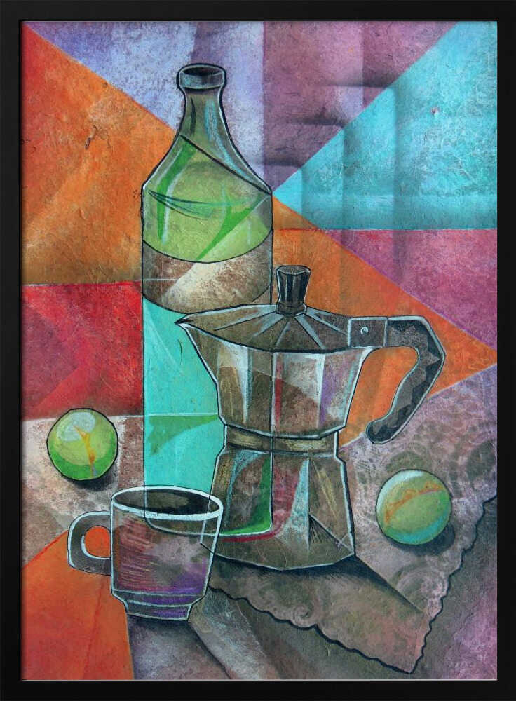 Wall art Still Life with Coffee Pot