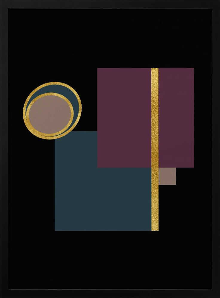 Wall art Squares and Circles Copy