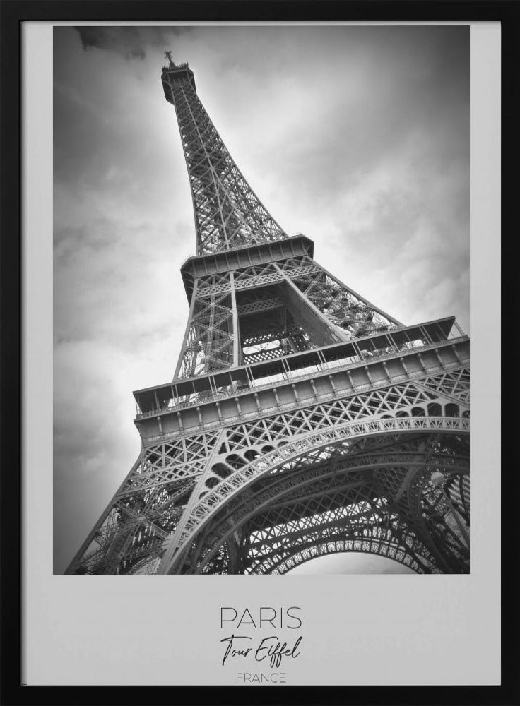 Landscape Photography Canvas Print-wall-art-in-focus-paris-eiffel-tower-36X48