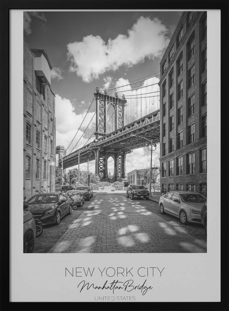 Wall art-NEW YORK CITY Manhattan Bridge