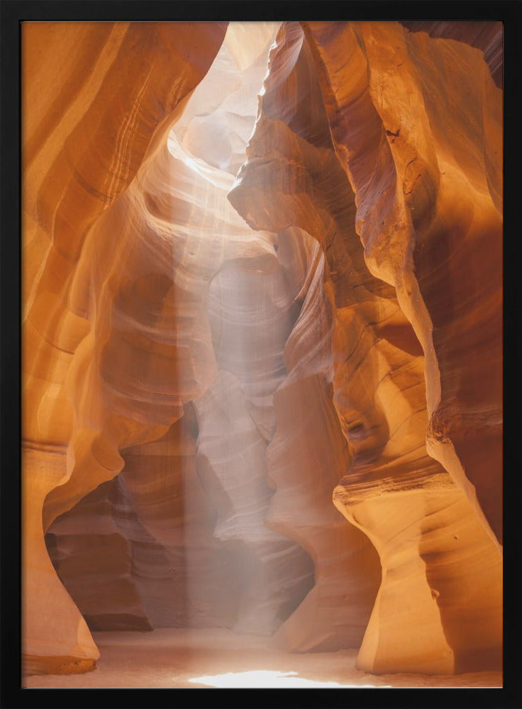 Landscape Photography Canvas Print-wall-art-antelope-canyon-unique-lightbeam-36X48