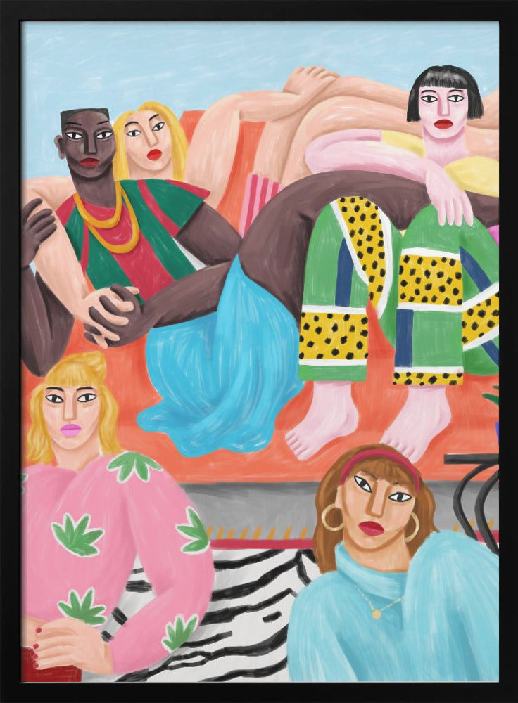 La Coloc Wall Artwork Gallery Wrapped (Ready to Hang)