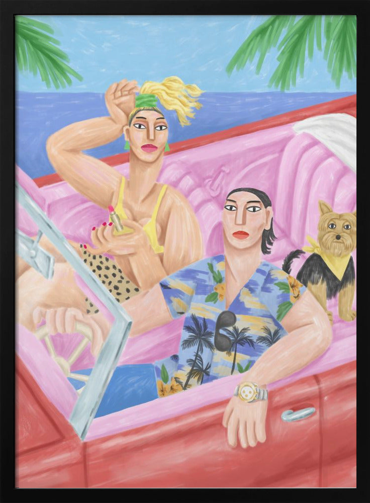 La Classe AÌ€ Palavas Wall Artwork Gallery Wrapped (Ready to Hang)