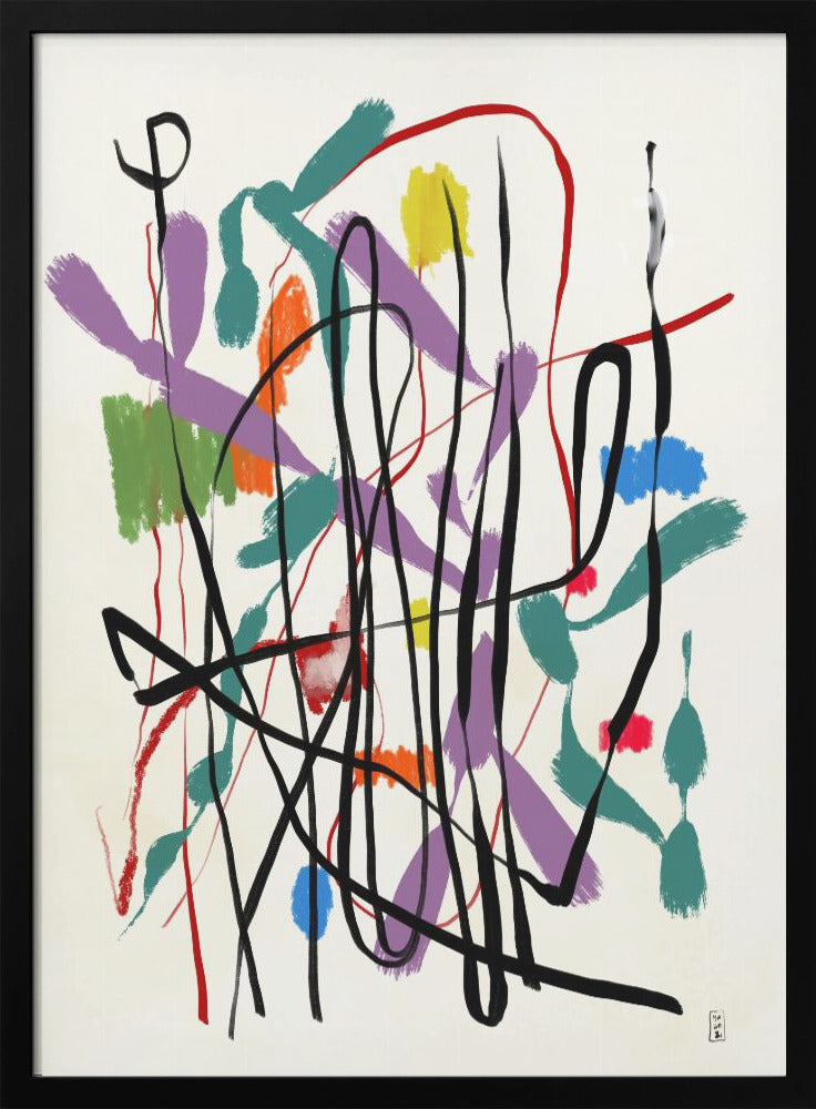 Abstract Art Canvas Print-wall-art-august-5th-24X36inches