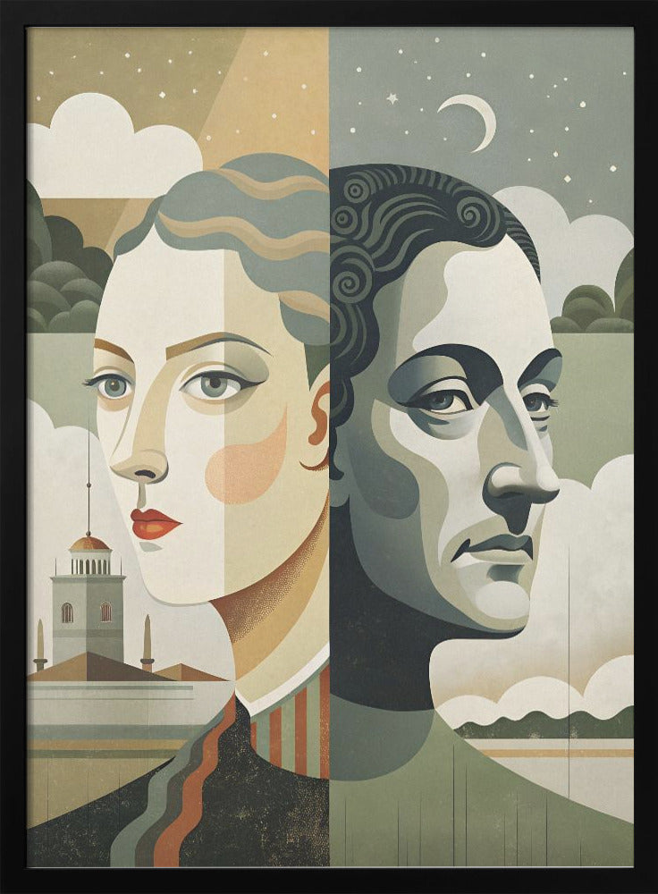 Wall art Twilight Reflections