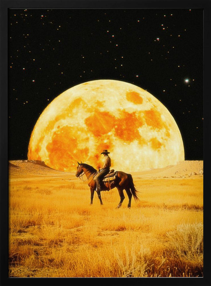 Wall art Lunar Cowboy