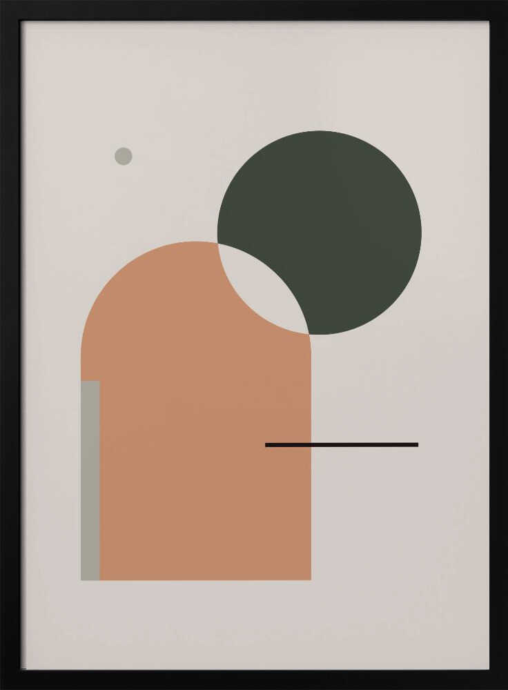 Wall art Simple Harmony - Abstract Composition