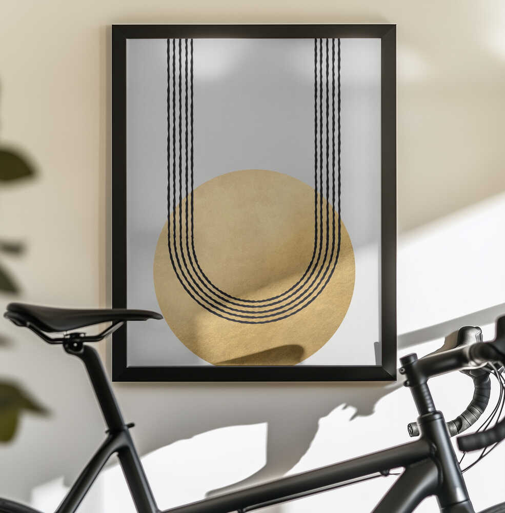 Wall art Gold balance