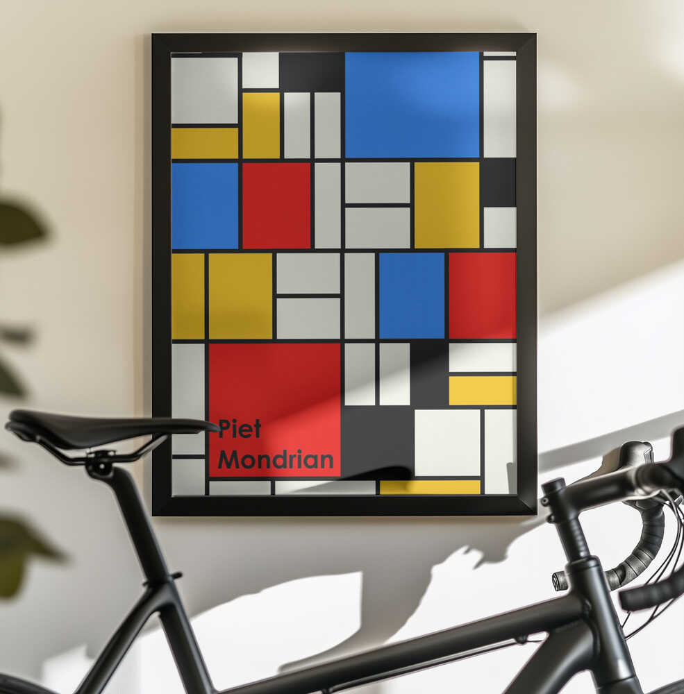 Wall art Piet Mondrian