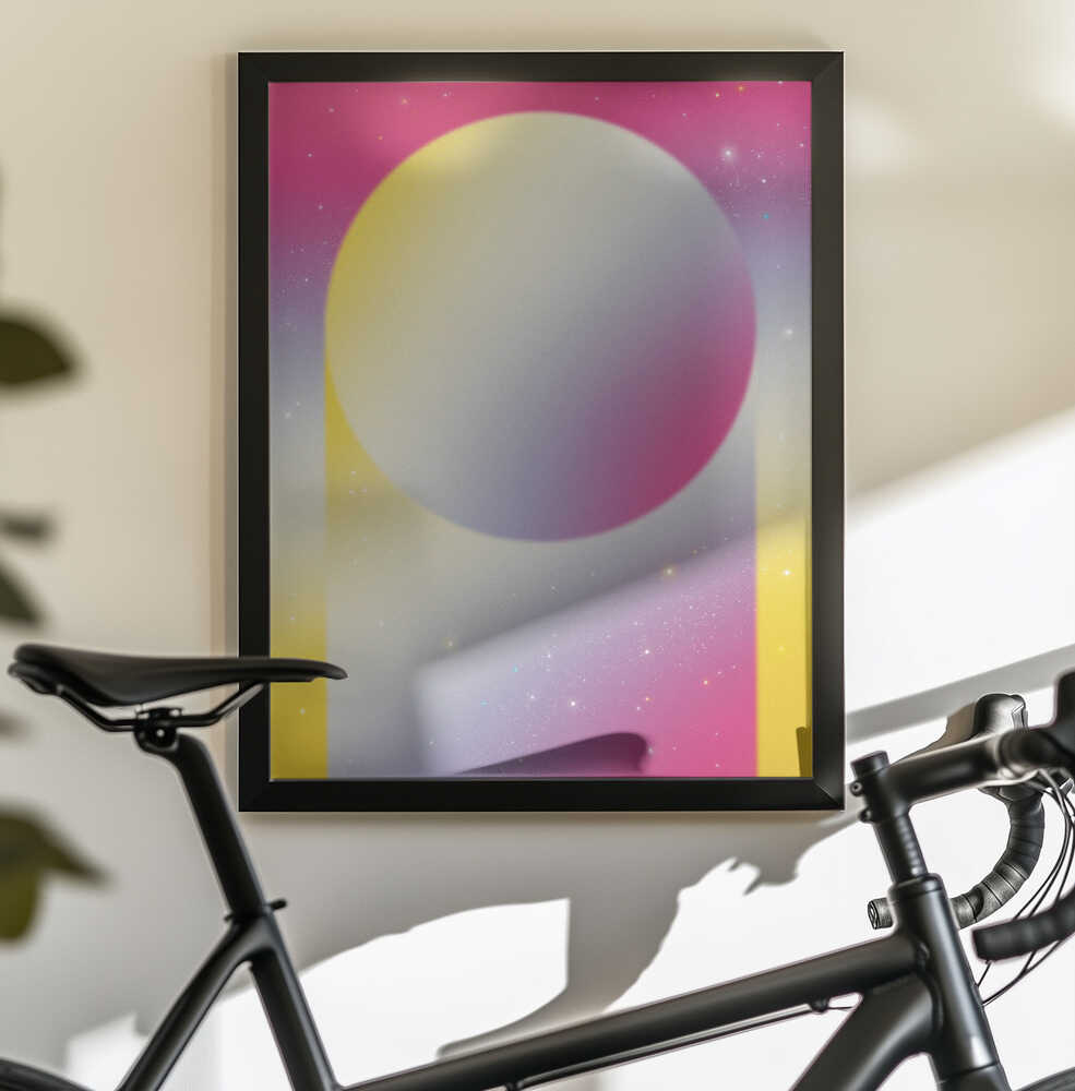 Wall art Minimal Pastel Cosmos