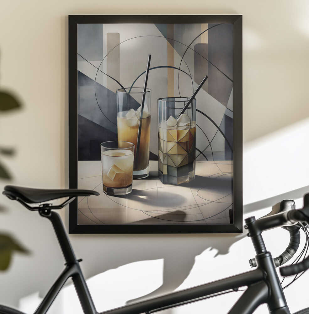 Wall art Cubist Cocktails