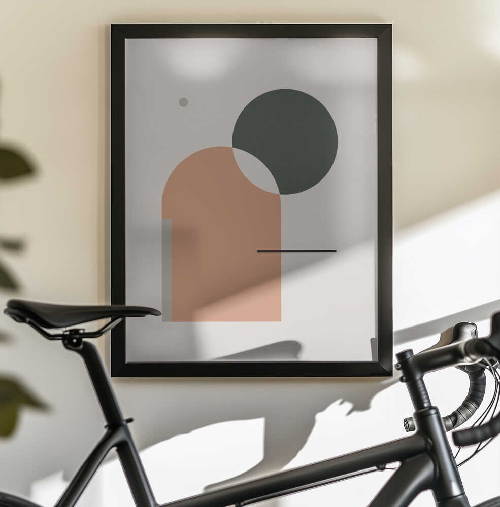 Wall art Simple Harmony - Abstract Composition