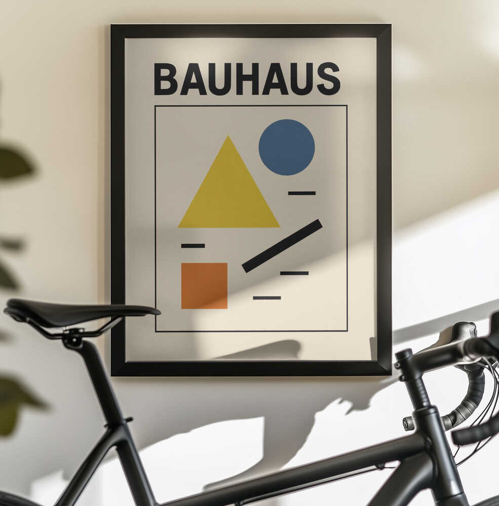 Wall art Bauhaus minimalist 06