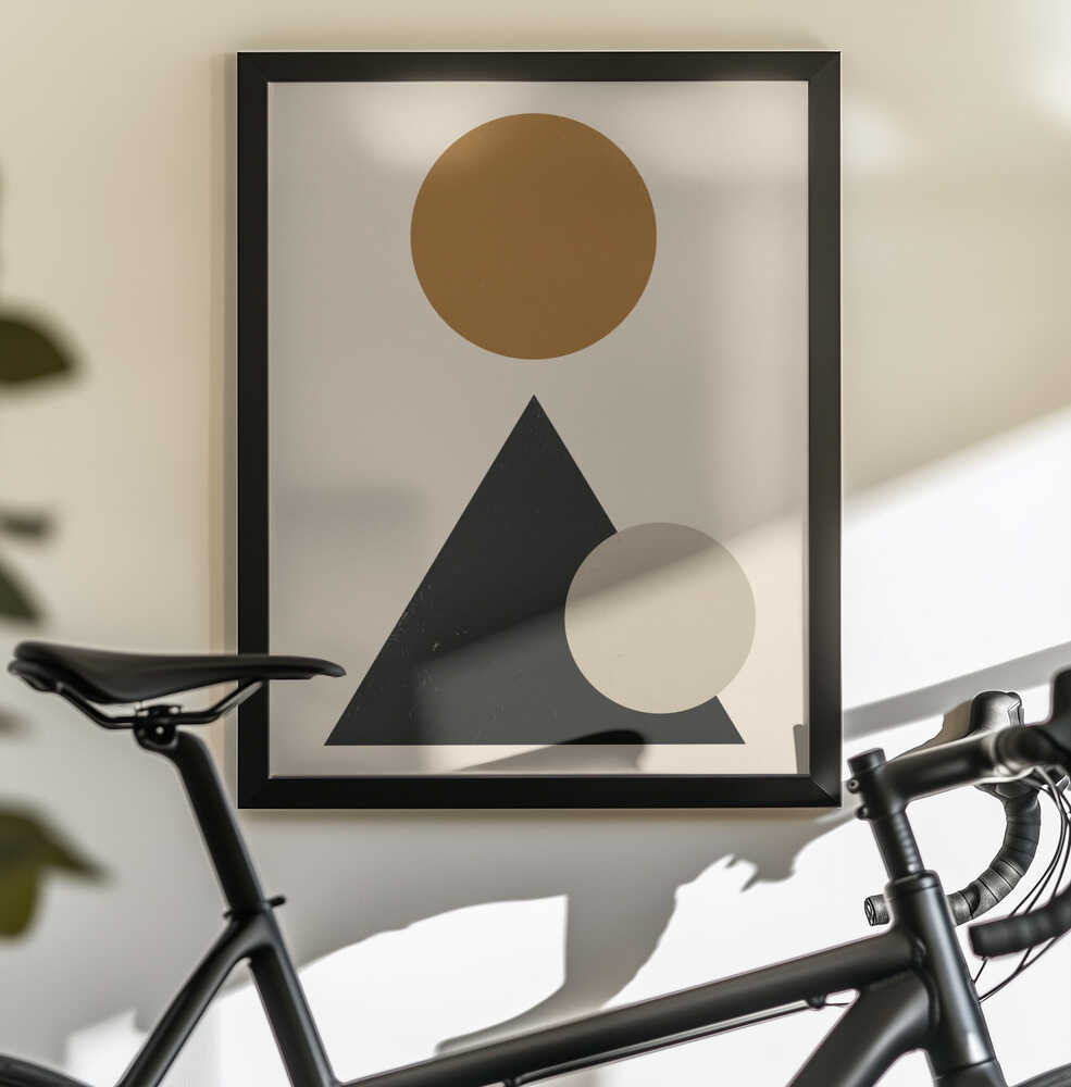 Wall art Minimalist geometric composition 03