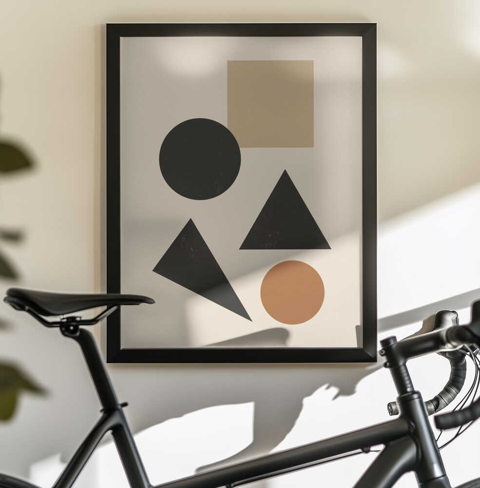 Wall art Minimalist geometric composition 07