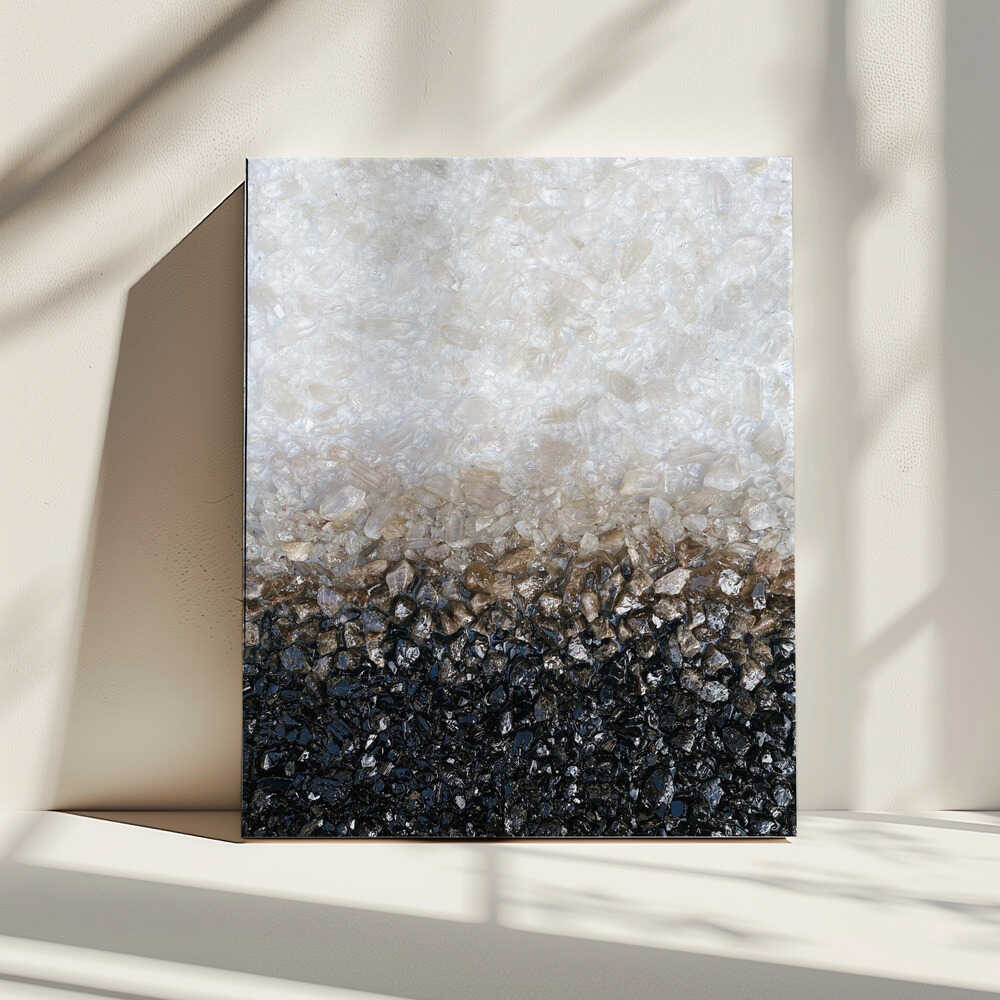 Wall art Smoky Crystal