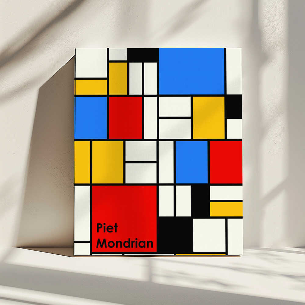 Wall art Piet Mondrian