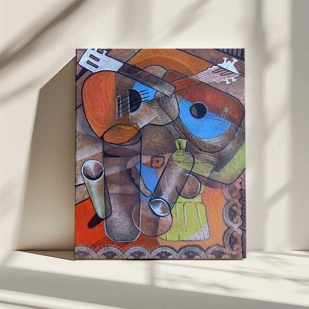 Wall art Two Guitars