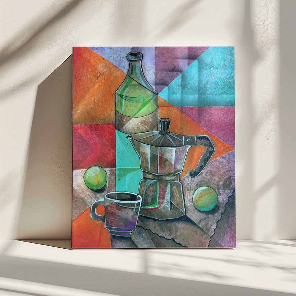Wall art Still Life with Coffee Pot