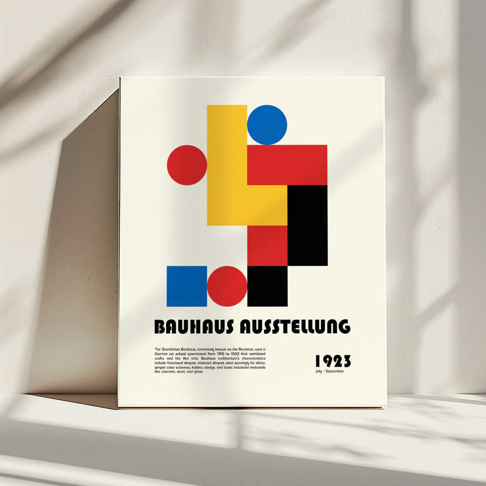 Wall art Bauhaus Ausstellung
