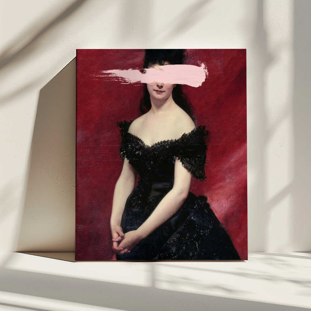 Wall art Blackdress3 Ratio2x3