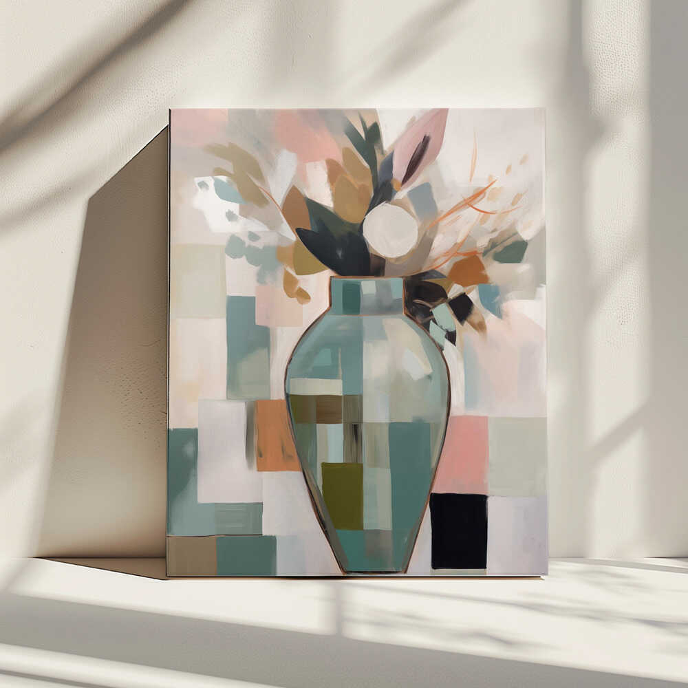 Wall art Abstract Vase