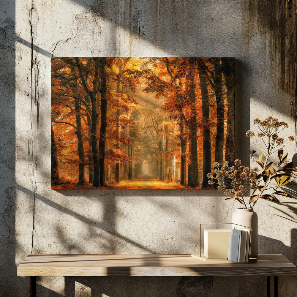 Exit the Portal Wall Artwork In Black Floating Frame