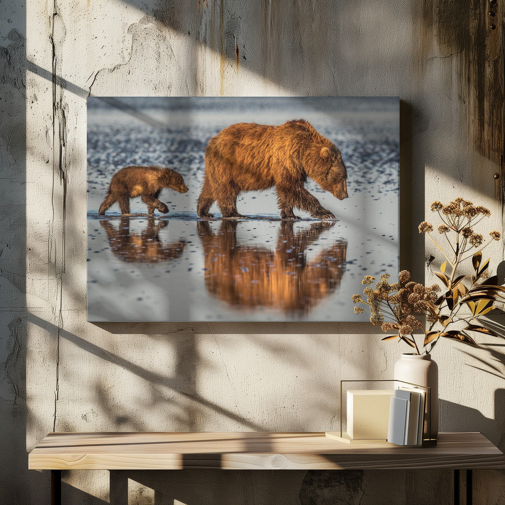 Wall art Beauty and the beast