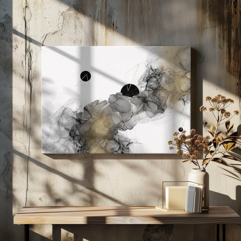 Landscape Photography Canvas Print-wall-art-alcohol-ink-galaxy-abstract-36X24inches