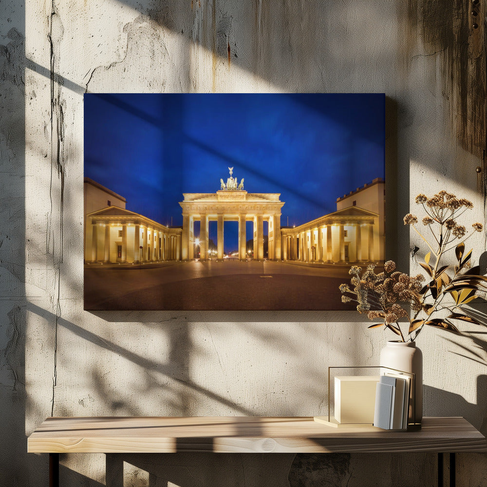 Landscape Photography Canvas Print-wall-art-berlin-brandenburg-gate-36X24inches