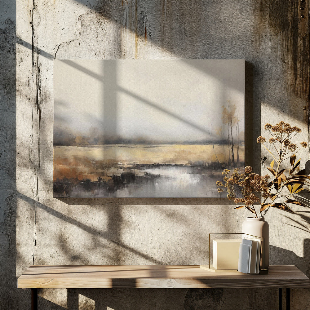 Abstract Art Canvas Print-wall-art-horizontal-abstract-landscape-3-36X24